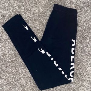 ABERCROMBIE: Girls logoged Leggings